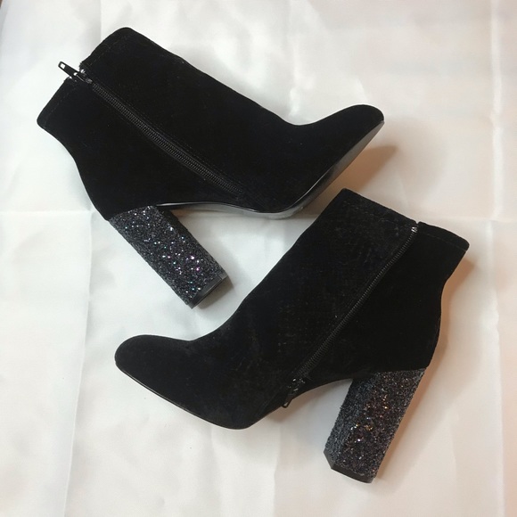 Call It Spring Shoes - Glitter booties